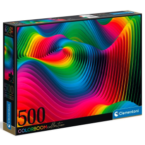 Clementoni - Puzzle Color Boom 500Vlny
