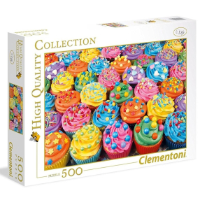 Clementoni 35057 - Puzzle 500 Cupcake