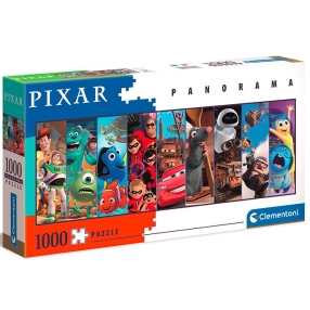Clementoni - Puzzle Panorama 1000 Multiprop Pixar
