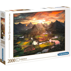 Clementoni 32564 - Puzzle 2000 View of China
