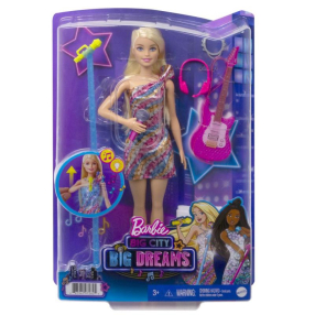 Barbie Dreamhouse Adventures Zpěvačka se zvuky