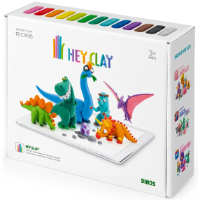 TM Toys - Modelovací  Hey Clay Dinosauři