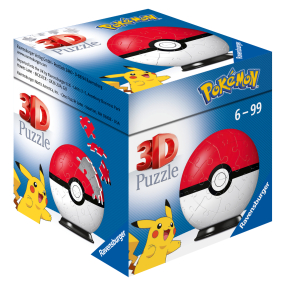 Ravensburger 3D puzzle 112562 Puzzle-Ball Pokémon 54 dílků