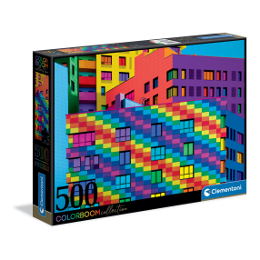 Clementoni 35094 - Puzzle Color Boom 5000 Čtverce