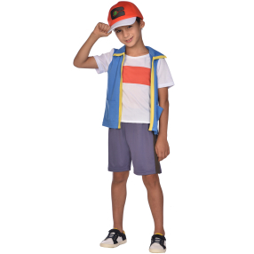 Dětský kostým Pokémon Ash 4-6 let