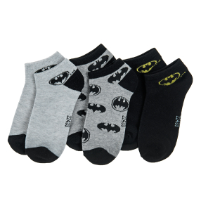 COOL CLUB - Kotníkové dětské ponožky 3 ks 31_33 BATMAN