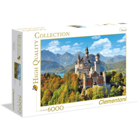 Clementoni - Puzzle Neuschwanstein 6000 dílků