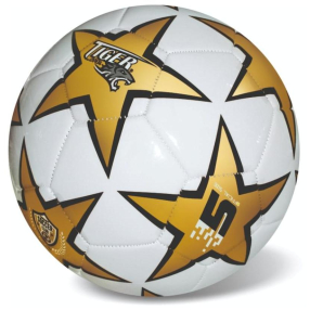Fotbalový míč kožený Star zlatý