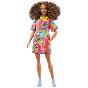 Barbie modelka - tričkové oversized šaty