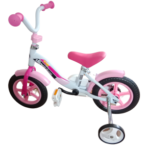 DINO Bikes - Dětské kolo 10" - Růžové 2017