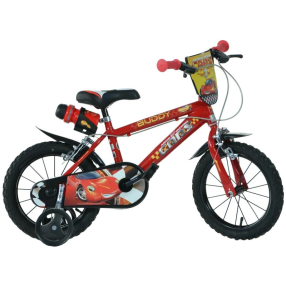 DINO Bikes - Dětské kolo 14" Cars 2022