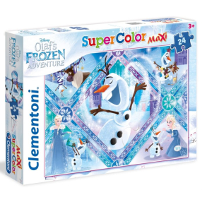 Clementoni - Puzzle Maxi 24 Frozen Olaf