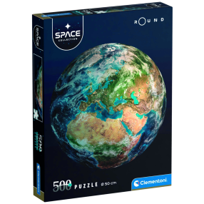 Clementoni - Puzzle 500 Space: Země