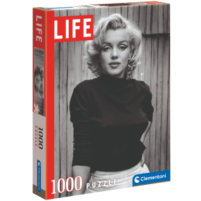 Clementoni 39632 - Puzzle 1000 LIFE: Marilyn Monroe
