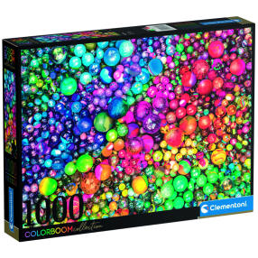 Clementoni 39650 - Puzzle 1000 ColorBoom: Marvellous Marbles