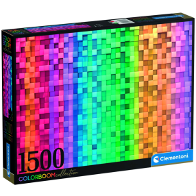 Clementoni 31689 - Puzzle 1500 ColorBoom: Pixel