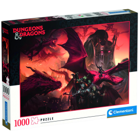 Clementoni 39733 - Puzzle 1000 Dungeons & Dragons