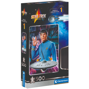 Clementoni 35140 - Puzzle 500 Star Trek: Spock