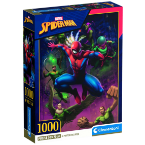 Clementoni 39768 - Puzzle 1000 Spider-Man