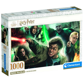 Clementoni 39788 - Puzzle 1000 Harry Potter