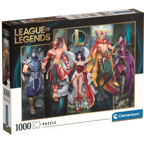 Clementoni 39680 - Puzzle League of Legends 1000 dílků