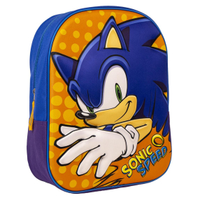 Cerdá - Dětský batoh 3D Sonic SPEED
