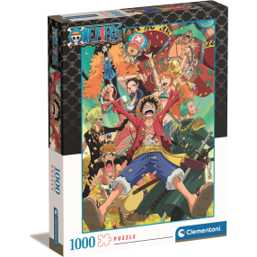 Clementoni 39726 - Puzzle 1000 Attack on Titans One Piece