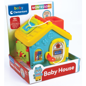 Clementoni B17874 - Montessori baby lockers' house