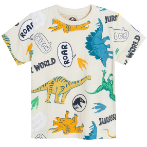 COOL CLUB - Clapecké tričko s krátkým rukávem JURASSIC WORLD vel.98