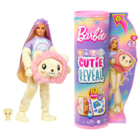 Barbie cutie reveal Barbie pastelová edice - Lev