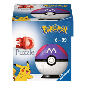 Ravensburger Puzzle-Ball Pokémon: Master Ball 54 dílků