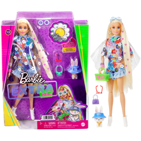 Barbie Extra  - Šaty plné květin