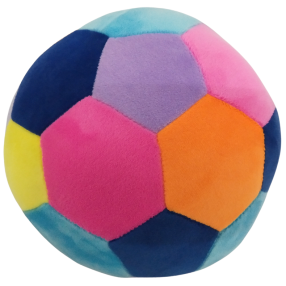 Polštář Fotbalový míč barevný 22 cm