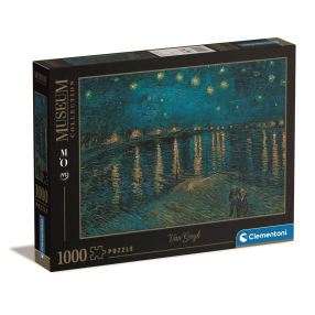 Clementoni 39344 - Puzzle 1000 Museum Orsay Van Gogh