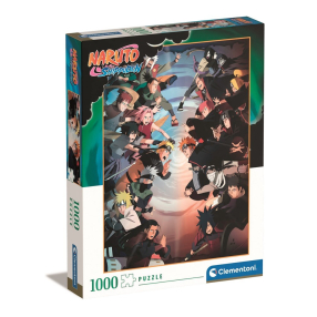 Clementoni 39834 - Puzzle 1000 Naruto Shippuden