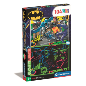 Clementoni 27175 - Puzzle 104 Glowing - Batman