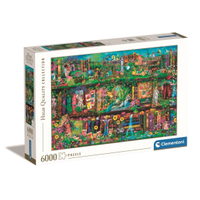 Clementoni - Puzzle 6000 Zahradní police