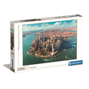 Clementoni 32080 - Puzzle 2000 Lower Manhattan, New York City