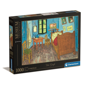 Clementoni - Puzzle 1000 Museum Chambre Arles V.Gogh