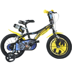 DINO Bikes - Dětské kolo 14" - Batman