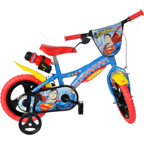 DINO Bikes - Dětské kolo 12" - Superman