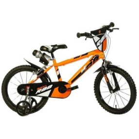 DINO Bikes - Dětské kolo 16" - Oranžové