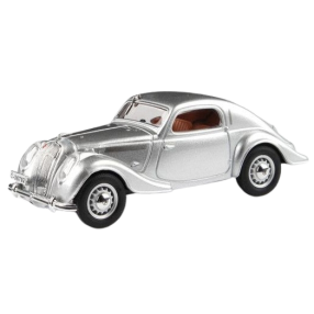 ABREX - Škoda Popular Sport Monte Carlo (1937) 1:43 - Stříbrná Metalíza
