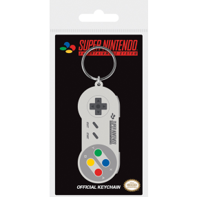 EPEE merch - Klíčenka gumová Nintendo - Snes