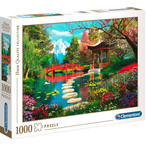 Clementoni 39513 - Puzzle 1000 Fuji zahrady