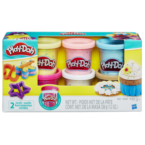 Play-Doh Sada s konfetami 6 ks