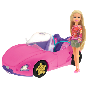 Sparkle Girlz - Módní Panenka se závodním autem