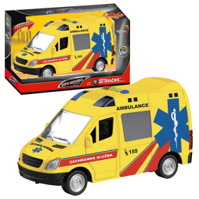 CITY SERVICE CAR - Ambulance na setrvačník 1:16