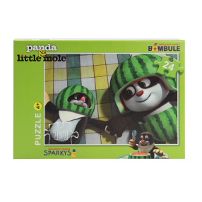 EPEE Czech - Puzzle Krtek a Panda, 24dílků
