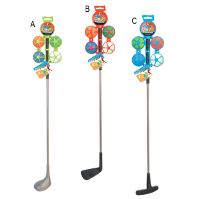 SPARKYS - Golf set Deluxe - 3 druhy